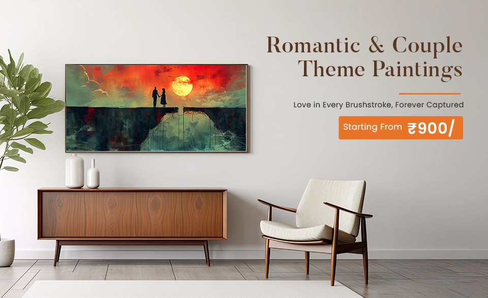 Romantic & Couple Theme paintings